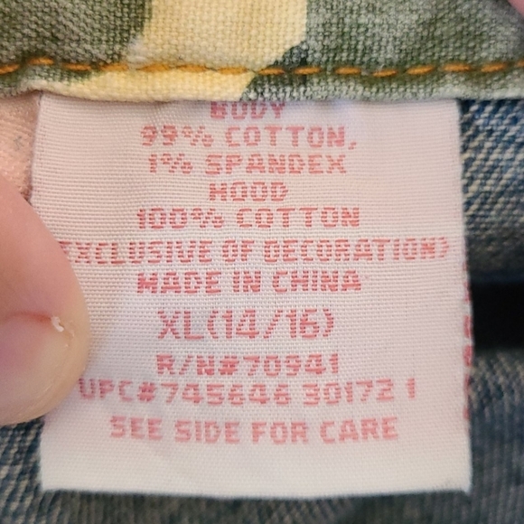 Unfabulous Denim Patchwork Embroidered Jacket - Picture 7 of 9